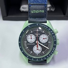 Elegante Unisex Orologio da polso Moonswatch Rotondo Quarzo Classico 42mm