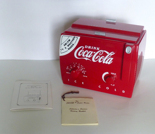Radio refrigeratore coca cola - radio,