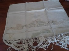 ANTICO ASCIUGAMANO IN LINO