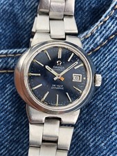 Omega Automatic De Ville Dynamic Lady Cal 684 Not Working For Parts Vintage