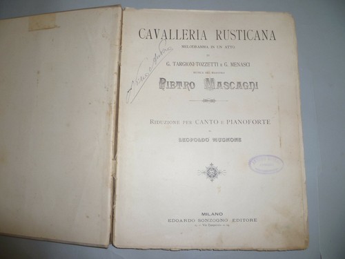 Cavalleria rusticana pietro - cavalleria,