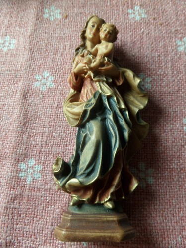 Maria mit kind bemalt - maria,