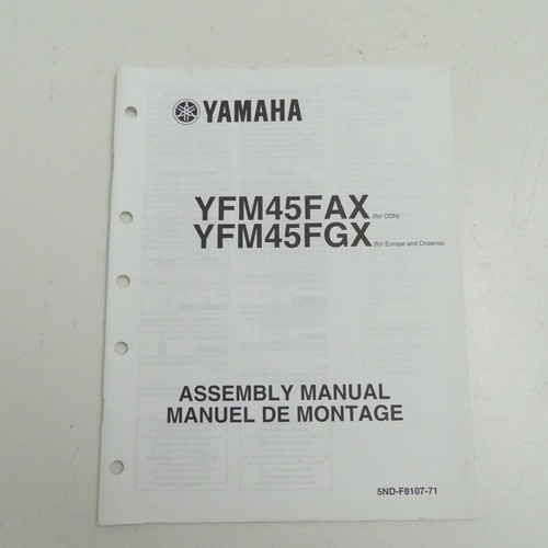 Yamaha yfm fax - 45,