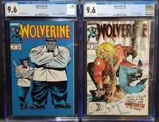 WOLVERINE #8 & 10 MARVEL 1989
