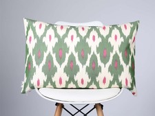 Copricuscino ikat fatto mano - fatto,