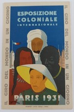 Parigi 1931 Esposizione Coloniale Internazionale Cartolina Non Viaggiata