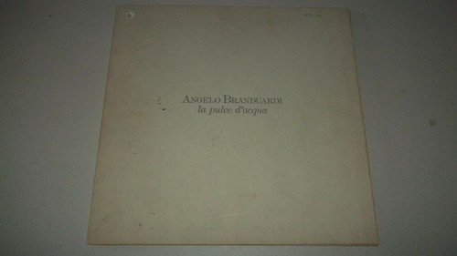 Angelo branduardi la - angelo, pulce