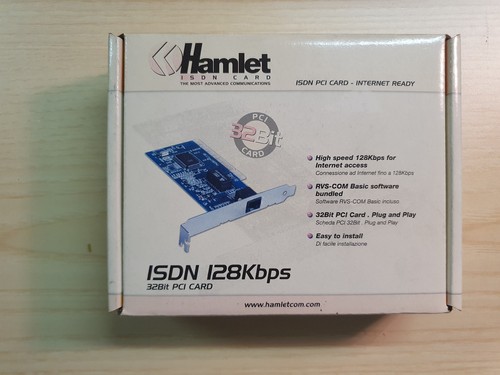 Modem isdn pci card hamlet - modem,