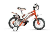 BICI BAMBINO MONTANA T-REX BICICLETTA DA BIMBO 12" COLORE ROSSO 1 VELOCITA'