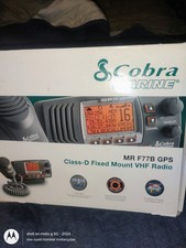 Cobra marine f77b radio - marine,