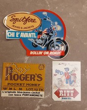 Lotto Unico 3  Adesivi Anni '