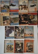 L'ALA D'ITALIA, Pubblicazione Quindicinale Dell'aviazione Fascista 1943 Completa