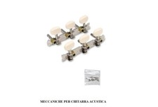 MAXTONE 22S MECCANICHE Chiavette per chitarra acustica folk MECCANICA COMPLETA