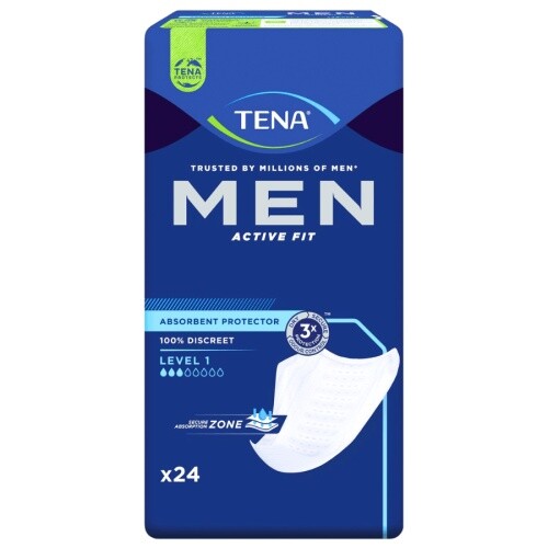 Tena men active - active, fit