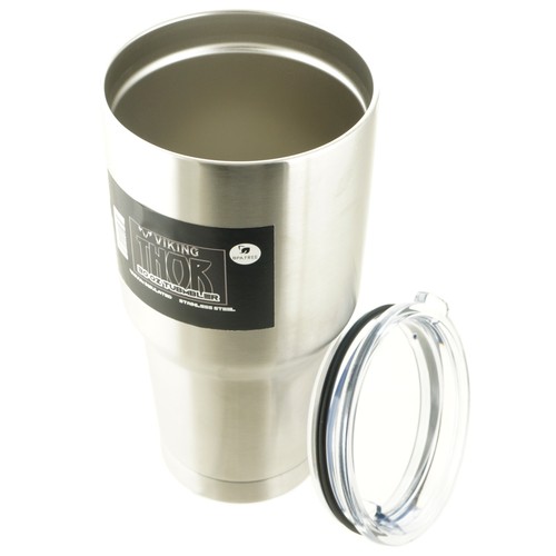 Bicchiere viking acciaio - bicchiere,