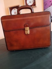 Borsa a mano in vera pelle da