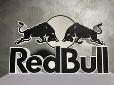 Redbull Insegna Luminosa Statica Red Bull lighted sign led logo energy drink
