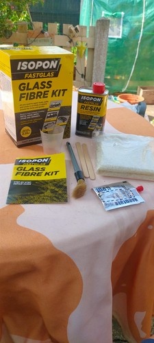 Kit fibra vetro isopon - kit,