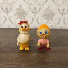  Antica bambola Bulmak Calimero Chesilla Priscilla in vinile morbido 2 riassunti