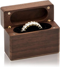 MUUUJEE Scatola Anello Slim