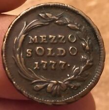Mezzo Soldo 1777, Maria Teresa Imperatrice, Non Comune, Rif. 5042