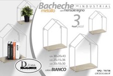 Set 3 mensole bacheche in