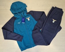 MN10/2 MIZUNO SS LAZIO TUTA BAMBINO FUL ZIP HOODIE FELPATA  24/25 P2GGBY03 35