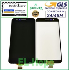 DISPLAY LCD PER LG K11 2018 LMX410 LM-X410 TOUCH SCREEN VETRO NERO K10