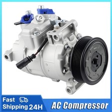 AC Compressor w/ Clutch for