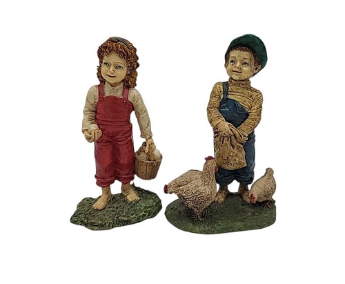 Figurine resina bambina e - resina,