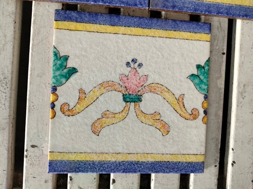 Antico vietri decoro - a, mano