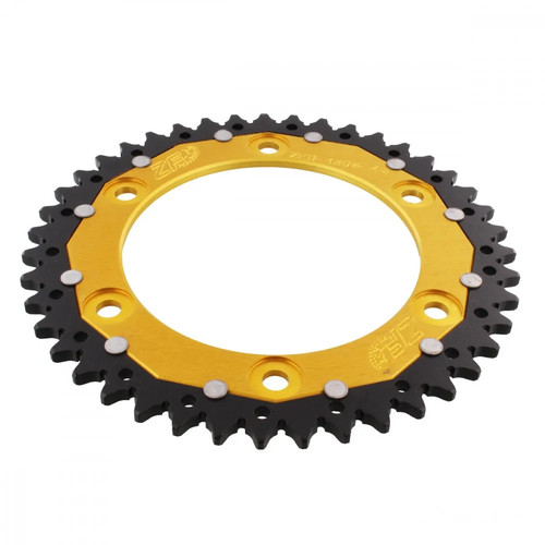 Pignone alluminio oro denti - pignone,