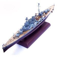 Modellino corazzata 1:1000 Royal Navy nave da guerra HMS cappuccio pressofuso collezione militare