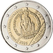 2 EURO LUSSEMBURGO 2026 -
