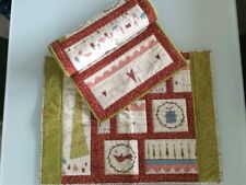 Runner 140x40cm + Centrotavola rettangolare natalizio 65x50 HANDMADE