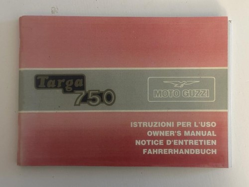 Moto guzzi targa 750 - guzzi,