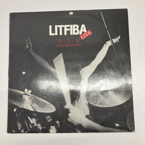Vinile litfiba 87 live - lp, 12/5/87