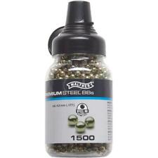PALLINI ROUND DORATI CAL 4.5MM 1500PZ-WALTHER- + 10 ricariche co2 umarex