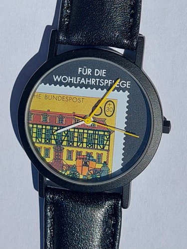 Orologio polso francobolli - da,