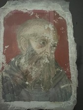 Quadro stile affresco santo