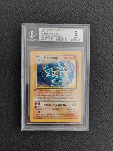 Machamp holo prima edizione - holo,