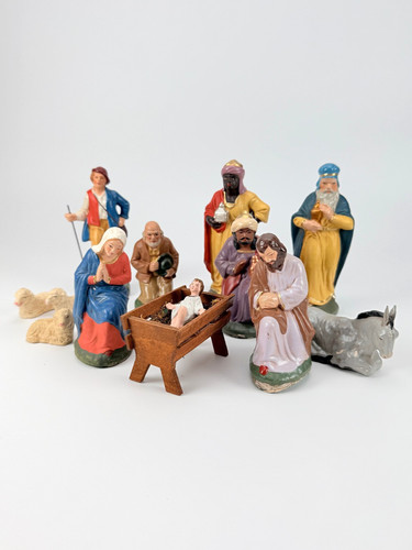 Vecchie statuine presepe