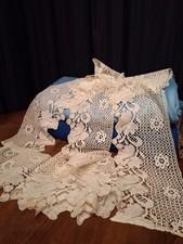 Antico Pizzo Al Tombolo Epoca 800lunghezza Totale Mt.5 Hl Cm20