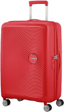 Soundbox - Spinner M Extensible Suitcase, 67 Cm, 81 L, Rosso (Rosso Corallo)