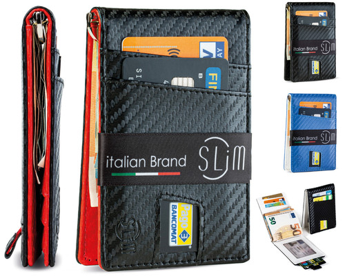 Portafoglio uomo slim porta - ®,