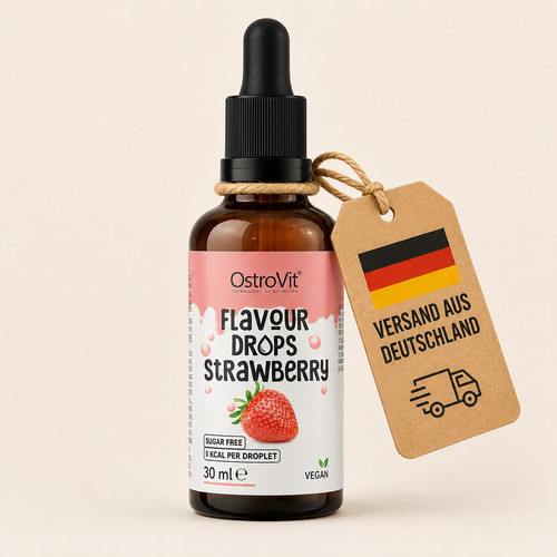 Ostrovit flavour drops fragola - flavour,