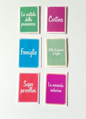 Lotto foglietti sorpresine - 6,