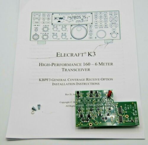 Elecraft k3s kbpf3 - k3,