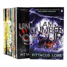 The Lorien Legacies Series 7 Books Set by Pittacus Lore - Ages 13+ - Paperback