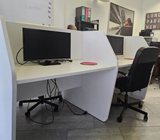 12 scrivanie ufficio/call center modulari (vendo anche singolarmente)